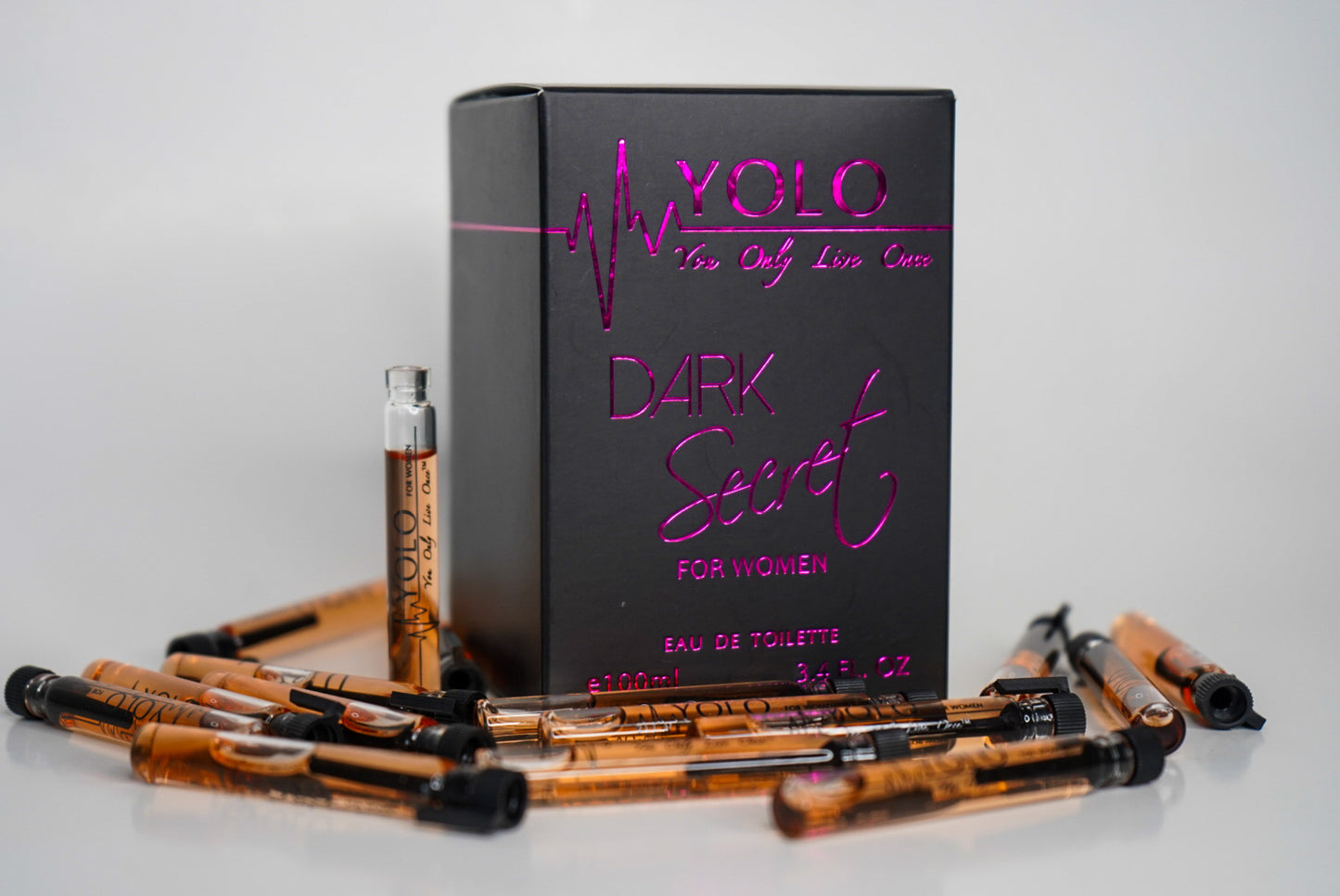 YOLO FRAGRANCE SAMPLE PACK- GOLD / SIGNATURE / DARK SECRET