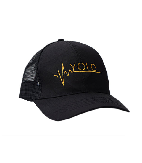 YOLO Hats - BLACK